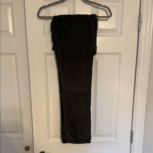 J. Crew Dark Green Corduroy Pants